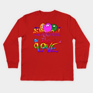 spread the love Kids Long Sleeve T-Shirt